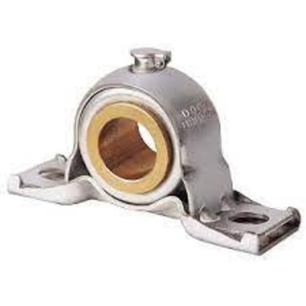 Dodge Sleeve Bearings, Bronzoil 2-Bolt Pillow Block, P2B-BO-012 035103 P2B-BO-012